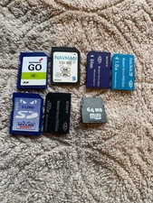 x7 memory cards sony sandisk tom tom navman