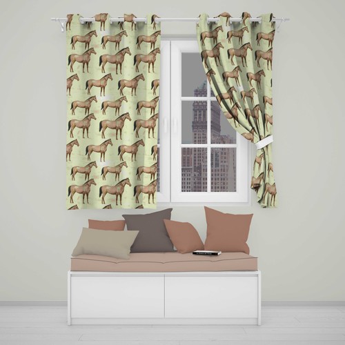 Blackout eyelet curtains - eyelet,