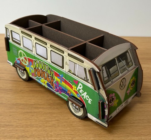 Hippie split bus - t2, desk