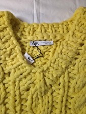 Zara Yellow  Thick Knit