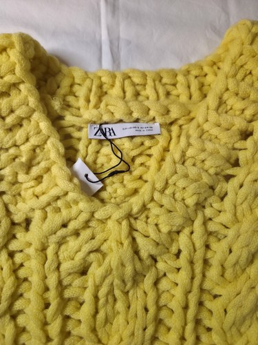 Zara yellow thick - zara,