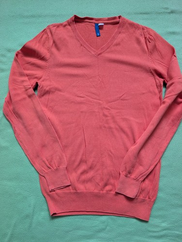 Jumper neck orange - jumper, v