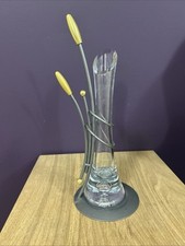 Art Deco Style Metal And Glass