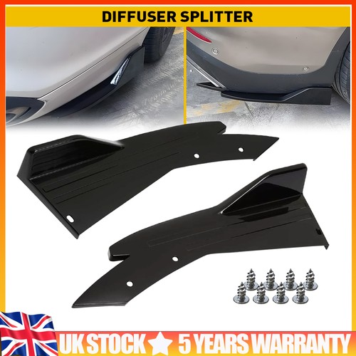 Car bumper spoiler - 2×car, rear
