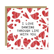 Valentines Day Card, I Love