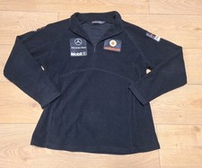 Womens Ladies Mclaren Mercedes Jumper Fleece Large Black Hugo Boss Vodafone (88)