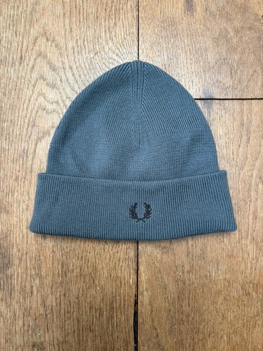 Fred perry grey beanie hat - grey,