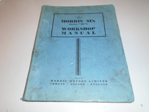 Morris six - six, (series