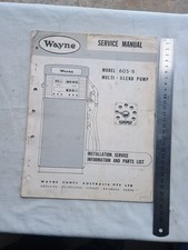 Original Wayne Service Manual