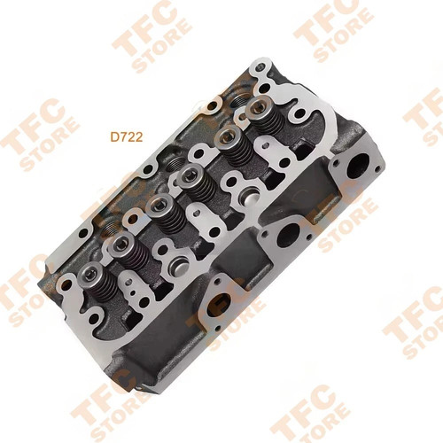 Complete cylinder head - complete, loaded