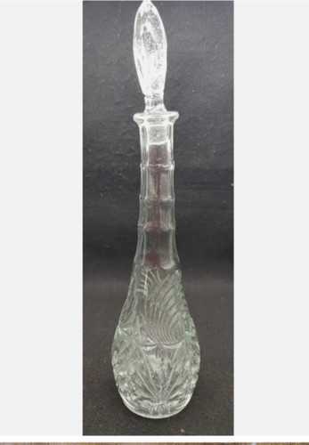 Vintage pressed glass claret - pressed,