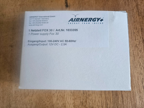 Airnergy power supply 240v - airnergy,