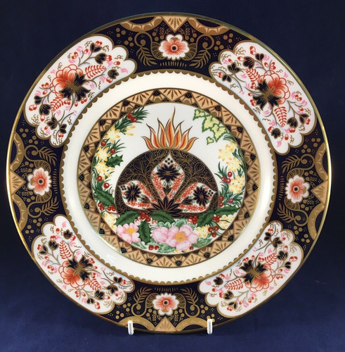 Boxed royal crown derby - derby, bone