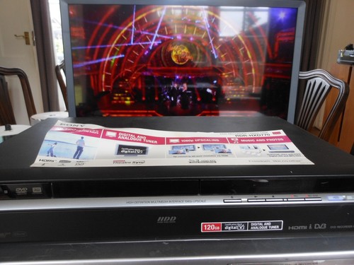 Sony rdr hxd770 hdd and - and, dvd