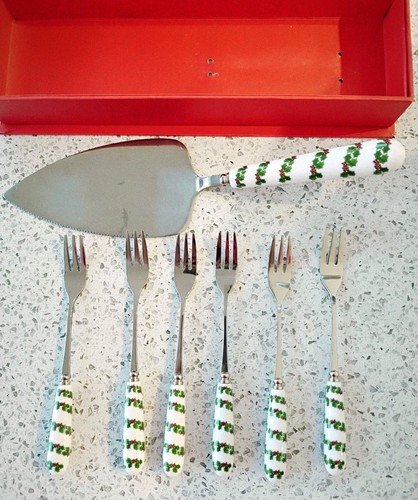 Christmas cake slice and - slice, 6