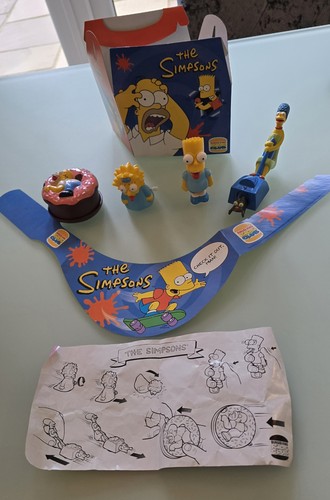 1998 the simpsons burger - (,