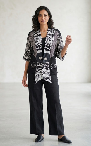 Oriental kimono cardigan - oriental,