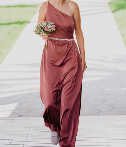 Ladies dusky pink bridesmaids - dusky,