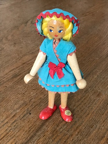 Vintage polish wooden peg - polish,