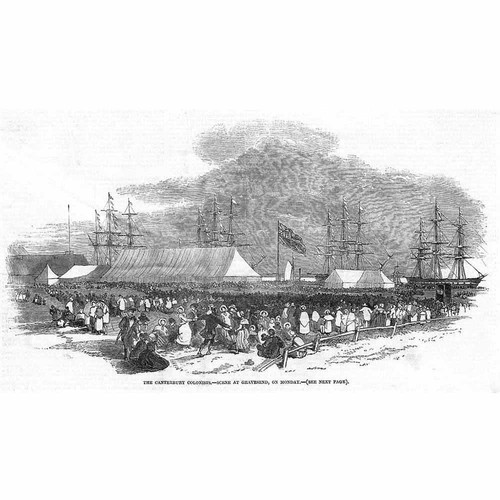 Gravesend departure the - of,