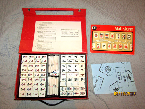 Vintage ktg mah jong - jong, set