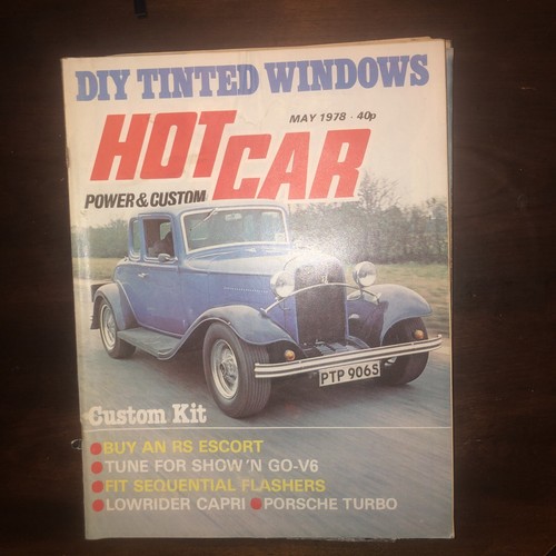 Hot car magazine may - hot, 78