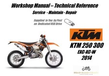 KTM 250XC-W 250 XC-W Service