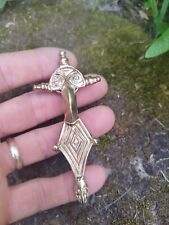 Handmade Bronze fibula gothic still