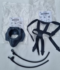 BRITISH ARMY GSR GAS MASK-RESPIRATOR ORONASAL, RESPIRATOR HARNESS, DRINKING TUBE