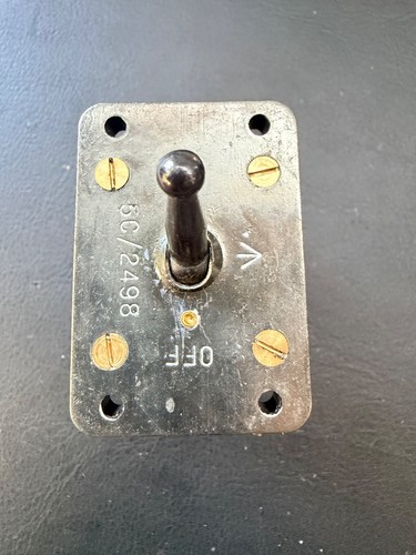 Ww2 raf aircraft toggle switch - ww2,