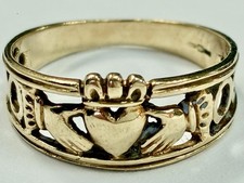 “9ct Yellow Gold Open Work