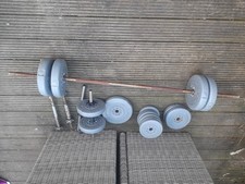  Steel Dumbbell Barbell Set
