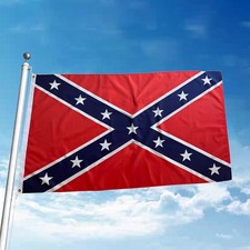CIVIL WAR 1ST NATIONAL CONFEDERATE STAR FLAG 90x150cm Historical Banner