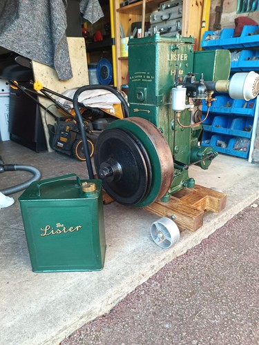 Lister stationary engine for - lister, d
