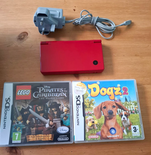 Nintendo dsi bright - nintendo, red