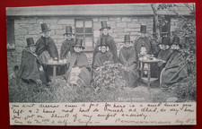 Vintage B&W Postcard - Group