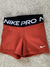 Nike Pro Women’s XS Orange Shorts Excellent Condition
