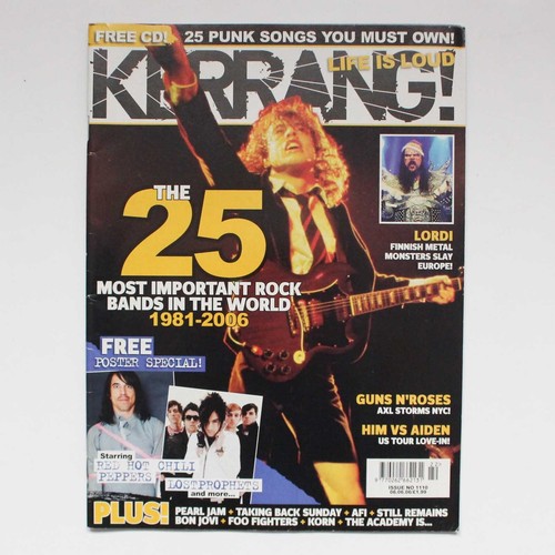 Kerrang magazine june 2006 - june, 06