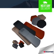 Easy Trim Universal Dry Verge System for Gable / Apex Roof Tile Plastic End Cap