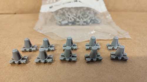 10x body moulding clips - 10x,