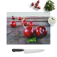 Red Cherries Chopping Board