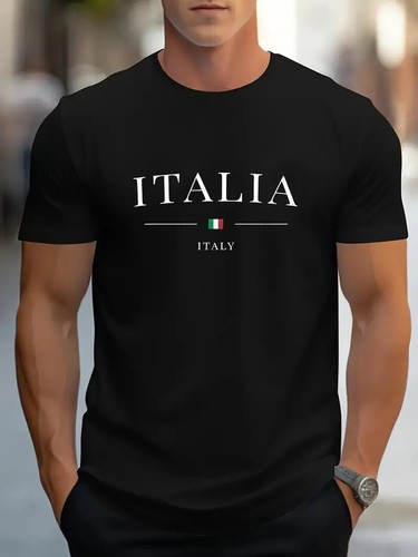 Mens cotton italia print - mens,