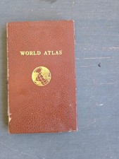 Old world atlas book