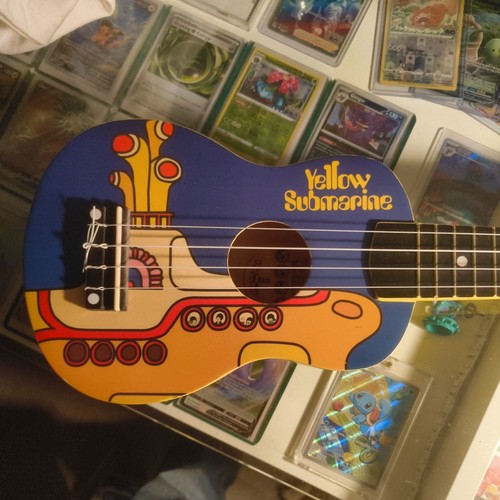 The beatles ukulele yellow - the,