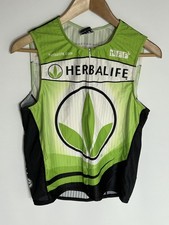 Louis Garneau Cycling Vest Herbalife | Men's | Green/Black | Medium |