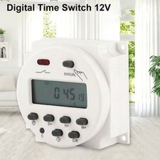 Timer Switch DC 12V 16A LCD