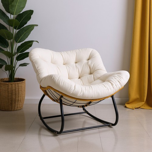 Garden rocking chair rattan - garden,