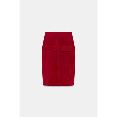 Zara 100 leather midi - zara,