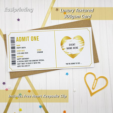 Personalised Theatre Ticket