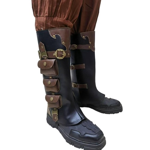 Medieval pirate boots covers - boots,